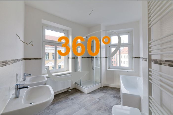 360° Ansicht Badezimmer Leipzig